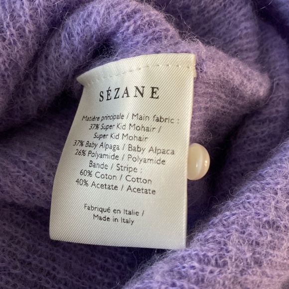 ❌SOLD❌ Sezane Lilac Gaspard - Picture 2 of 4